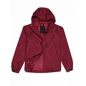 Veste d'hiver matelassée pour homme, coupe-vent, imperméable, à fermeture éclair, couleur unie, rembourrée de duvet épais, prix abordable - Product Image 2
