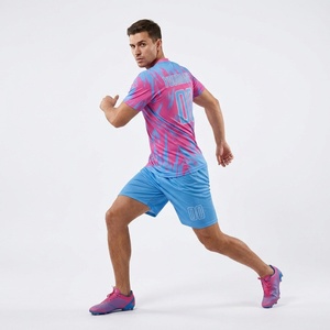 ชุดฟุตบอลแบบสั่งทำ MOQ ต่ำ พร้อมบริการพิมพ์ลายแบบ Sublimation เต็มตัว ชุดทีมฟุตบอลพร้อมพิมพ์ชื่อและหมายเลขส่วนตัว ชุดกีฬาสำหรับการแข่งขัน - Product Image 3