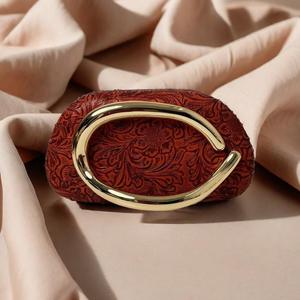 Genuine Leather Crafts Handmade Square Hand Clutch Bag Stylish <b>Cute</b> Ladies <b>Purse</b> for Evening Party and Casual Use Customizable - Product Image 6