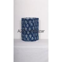Poubelle hexagonale pliable en carton de coton tendance, design élégant, ouverture supérieure, taille personnalisée, pour bureau, école, rue