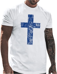 Imágenes impresas personalizadas camisetas impresión Logo 100 algodón 150 Gsm Casual hombres camiseta - Product Image 2