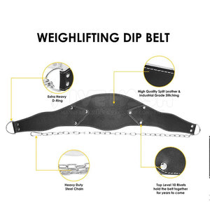 Ceinture de soutien lombaire pour dips et musculation, 36 pouces de long, pour entraînement fitness, en matériau de qualité - Product Image 5