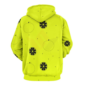 Sudadera con Capucha y Estampado Geométrico para Hombre, Sudadera de Forro Polar, Informal, para Otoño, Corte Regular, Diseño de Sublimación - Product Image 2