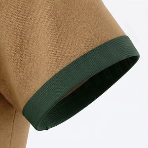 Wholesale Rate Custom Women T-Shirts Summer Crop <b>Top</b> T-Shirt Fashion Short Sleeve Round Neck Ladies Color <b>Patchwork</b> Crop <b>Top</b> - Product Image 6