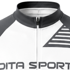 Maillot de Ciclismo de Manga Corta Gris Carbón y Blanco con Cremallera Completa, de Secado Rápido y Transpirable, para Bicicleta de Carretera, Ropa Deportiva de Alto Rendimiento para Entrenamiento - Product Image 5