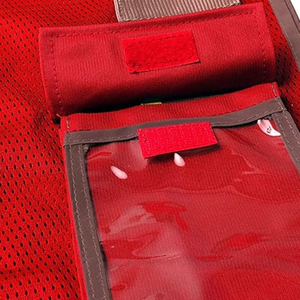 Chaleco de Trabajo Transpirable de Alta Visibilidad para Hombre, Chaleco de Seguridad Industrial Reflectante de Poliéster, Excelente Seguridad - Product Image 4