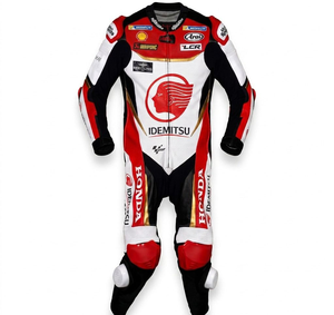 ชุดแข่งรถมอเตอร์ไซค์แบบชิ้นเดียว Cal Crutchlow MotoCP Zonda ระดับมืออาชีพ พร้อมเกราะป้องกัน CE ระดับ 2 แบบจั๊มสูท/ชุดแข่ง - Product Image 1