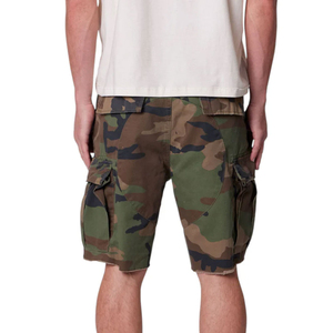 Shorts cargo d'été Glory Custom pour hommes grandes tailles, style décontracté, motif uni, avec poches vintage, coupe ample en jean, vente en gros - Product Image 3