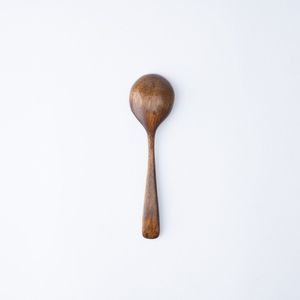 Eco-Friendly Natural Vietnam Wood <b>Spoons</b> Custom Logo Handcrafted Tableware for Home Restaurant - Product Image 1