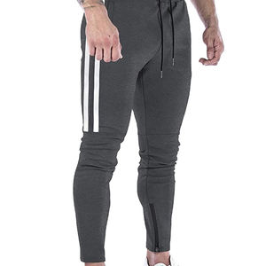 Pantalones de hombre ligeros, casuales, de bajo precio, hechos profesionalmente, servicio OEM, diseño de logotipo personalizado, pantalones lavados en venta. - Product Image 1