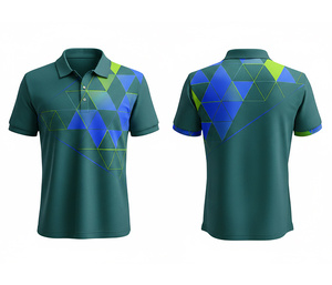 Custom Team Wear Full Sublimation Polo Shirt Durable Stitching for Men Women Youth Quick-Dry Dry-Fit Active Polo - Product Image 3