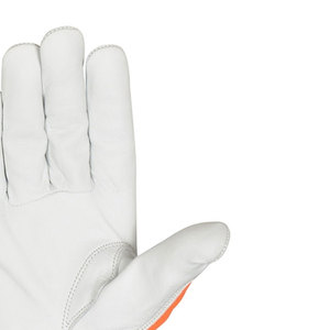 Gants de travail en cuir personnalisés avec logo, haute résistance, renforcés, pour hommes, à bas prix - Product Image 6