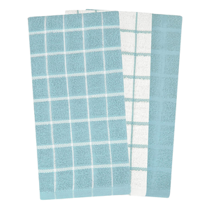 Serviettes de cuisine en coton, séchage rapide, tissu doux, lavables en machine, fournisseur en gros OEM - Product Image 3