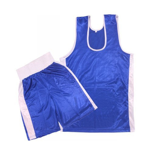 100% Polyester Custom Color & Logo Comfortable Durable Unisex Adult Boxing Uniform Made in Pakistan <b>Cheap</b> price Wholesale - Product Image 2