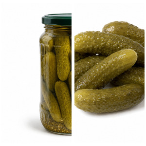 Premium Quality Made In Vietnam Delicious Canned <b>Pickled</b> Cucumbers in Brine <b>Packed</b> in Various Size Can - Product Image 5