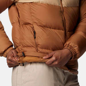 Nouvelle veste matelassée respirante à rembourrage moyen, dernier design, doudoune zippée pour femme, personnalisable OEM - Product Image 6