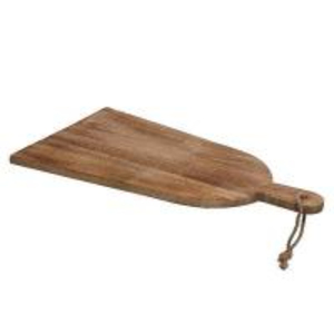 Eco Friendly Paddle Shaped Mango <b>Wood</b> Butcher Block Durable Custom Logo Wooden Cheese Board and Vegetable <b>Slicing</b> Board - Product Image 1
