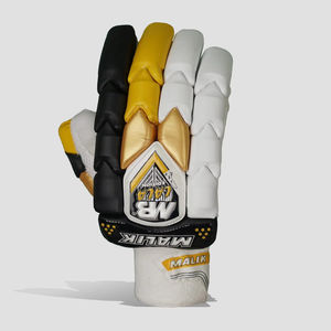 Guantes de Críquet MB de Cuero de Alta Calidad al por Mayor, para Mano Derecha, Ligeros, Antideslizantes, con Cierre de Hebilla, Diseño de Logotipo Personalizable - Product Image 1