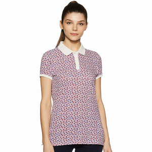 Polo de Mujer de Alta Calidad, Manga Corta, Cuello Camisero, Diseño Personalizado Impreso - Product Image 1