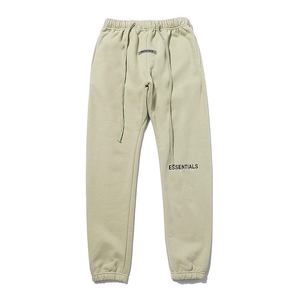 High Quality 3d Silicone Printing Custom logo Fleece Fabric Sage Green Sweatsuits Unisex <b>Sets</b> Hoodie - Product Image 1