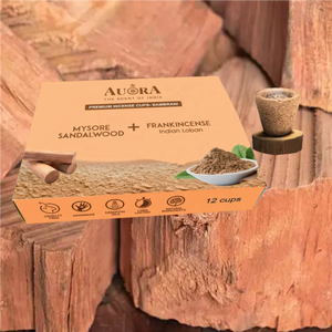 Coupelles d'encens artisanales écologiques de qualité supérieure, Sambrani indien naturel, prix d'usine, 12 coupelles de bois de santal pour Pooja, culte, Dhoop, Havan - Product Image 1