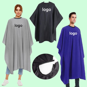 Capa de Peluquería Profesional Impermeable de Poliéster con Logotipo Personalizado para Salón, con Colores Personalizables - Product Image 1