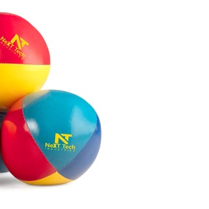 Hot Sale Custom PU <b>Hacky</b> <b>Sack</b> Sports Toy Juggling Ball Advertising Hot Customized PU Juggling Ball - Product Image 2