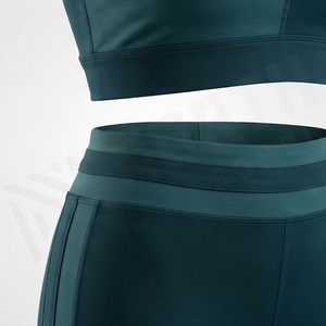 Latest Style <b>Low</b> MOQ Factory Direct Premium High Demanded Female Yoga Set Gym Fitness Activewear Sports Apparel Suit - Product Image 5