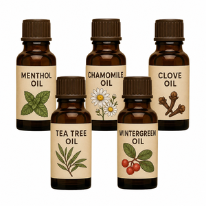 Huile Essentielle Végétale Mélangée OEM Apaisante et Rafraîchissante pour Soulager les Douleurs Musculaires, au Menthol, Camomille, Clou de Girofle, Arbre à Thé et Gaulthérie – Vente en Gros - Product Image 2