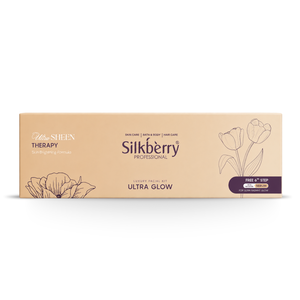 Kit Facial Professionnel 6 Étapes Silkberry Ultra Sheen Therapy Ultra Glow Luxe à la Vitamine C et aux Herbes pour Éclaircir la Peau - Sérum Inclus - Product Image 1
