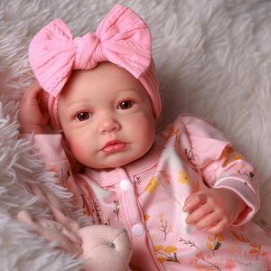 Muñeca Bebé Realista Carina de 20 Pulgadas de Babeside, Muñecas Bebé Reborn Adorables, Cuerpo de Vinilo Suave y Tela, Aspecto Realista, Venta al Por Mayor OEM - Product Image 3