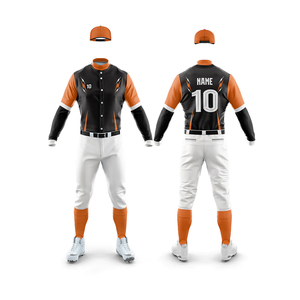 Uniforme de Béisbol Más Vendido con MOQ Bajo, Servicio OEM, Transpirable, Tallas Grandes, Antibacteriano, de Secado Rápido para Equipos Deportivos - Product Image 1