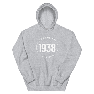 Sweat-shirt à capuche unisexe gris chiné en molleton doux à manches longues avec poche kangourou, vêtement décontracté d'hiver, streetwear, mode - Product Image 1