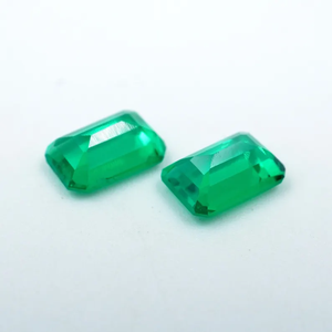 HAYAAT GEMS Natural Colombian Emerald Green <b>Cushion</b> Cut 1.10ct (6x4x3mm) (2 Pieces) for Jewelry Making - Product Image 3