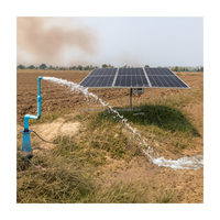 Système de montage de pompe à eau solaire pour l'irrigation des fermes agricoles, structure de support au sol pour panneaux solaires