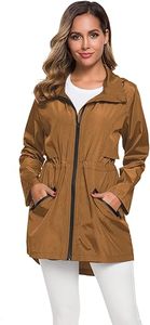 Wholesale Designer <b>Men</b> <b>Long</b> Winter Outdoor Windbreaker <b>Jacket</b> Stand Collar Vintage Style Lightweight Windproof Waterproof Hooded - Product Image 5