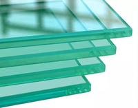 Fabricant chinois de portes en verre trempé transparent de 12 mm d'épaisseur pour cloisons de douche de bureau et utilisation extérieure en salle de bain, qualité CE