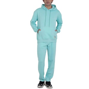 Nuevo chándal de invierno de moda para hombre con capucha de gran tamaño con color sólido estampado de alta calidad y mangas largas - Product Image 4