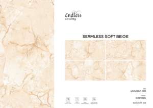 Azulejos de porcelana de diseño premium tallados, 600X1200, azulejos de gran tamaño de lujo para paredes, pisos y elevaciones interiores y exteriores. - Product Image 2