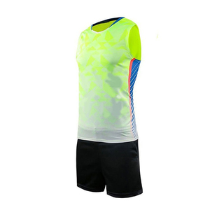 Custom Men's <b>Volleyball</b> Team Uniform Jersey Shorts <b>Set</b> Sublimation Printed Front Quick Dry 100% Polyester Elastic Waist High - Product Image 5
