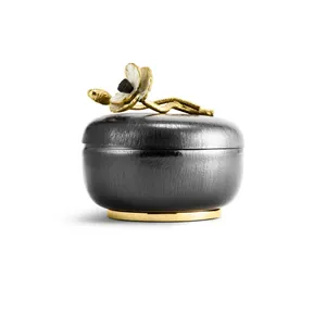 Bol décoratif moderne en céramique fait main, style américain, pour plantes, pièce d'appoint haut de gamme jetable pour fêtes et intérieurs contemporains - Product Image 3