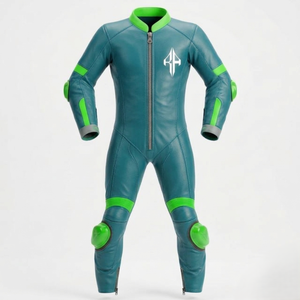 Traje de Motociclismo de Cuero Genuino para Invierno, Diseño Personalizado 2025, Calidad Premium, Trajes de Cuero para Motociclistas, Último Estilo - Product Image 2