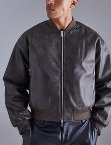 Blouson Bomber Parachute Homme Léger et Coupe-Vent en Toile Non Tissée Écologique avec Cordon de Serrage, Style Urbain, Vente en Gros - Product Image 1