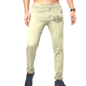 Jeans vintage slim fit déchirés de haute qualité pour hommes, vente en gros, nouveau style, logo personnalisé, dernière tendance streetwear, meilleur prix au Pakistan - Product Image 1