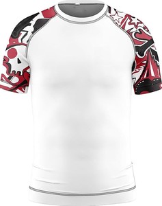Maillot de compression OEM personnalisé pour le sport, unisexe, protection UV, tissu extensible Spandex/Polyester, impression numérique, durable - Product Image 4