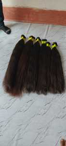 Extensiones de Cabello Humano Virgen Indio Remy 100% Natural Negro, Trama Simple 100g, Sin Enredos - Product Image 2