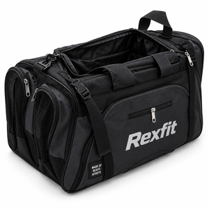 Bolsa Deportiva Personalizada REXFIT, Mochila de Gimnasio con Bolsillo de Malla Ventilada, Nailon Multicolor de 20 Pulgadas para MMA - Product Image 1