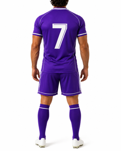 Uniforme de Fútbol Dumela International para Hombre, Jersey Deportivo de Verano, Manga Corta, Color Sólido, Secado Rápido, Transpirable, Cómodo, Poliéster - Product Image 5