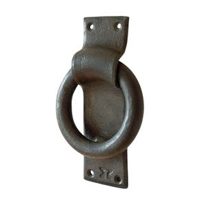 Battant de porte en fer forgé à la main, style antique, revêtement noir, pour quincaillerie de porte, usage commercial, pour portes intérieures - Product Image 5