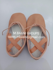 Chaussons de ballet souples MBAANI, dessus en satin, semelle en caoutchouc, chaussures de danse plates pour filles, fournisseur de chaussons de ballet roses, fournisseur de chaussons de danse. - Product Image 2